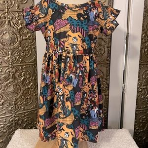 Never worn, Nightmare Before Christmas flutter sleeve dress.